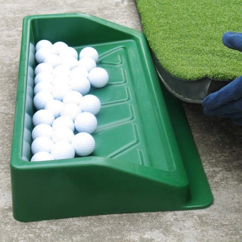 klarako Golf Ball Tray,Durable ABS Large Golf Ball Tray Hold 100 Balls Golf Driving Range Practice Ball Trays Golfer Accessories for Indoor Outdoor Backyard Home Office - Image 1