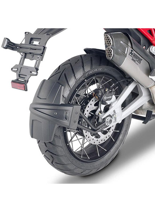 Givi Rear Wheel Side Mount Fender RM02, Requires Specific Install Kit - Image 5