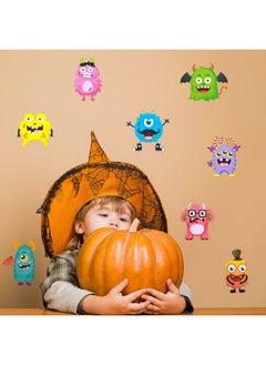Marspark 48 Pieces Make A Stickers For Kids Halloween Stickers Party Games Fun Craft Stickers For Diy Projects Themed Birthday Halloween Party Favors Supplies  - Image 4