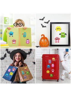 Marspark 48 Pieces Make A Stickers For Kids Halloween Stickers Party Games Fun Craft Stickers For Diy Projects Themed Birthday Halloween Party Favors Supplies  - Image 3