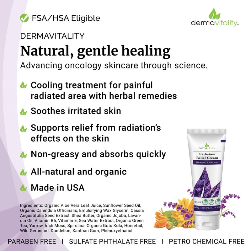 UltimateVitality Radiation Burn Relief Cream – Calendula Cream for Radiation Patients, Natural, Organic, Paraben, Pthalate Free - 6 ounces - Image 3