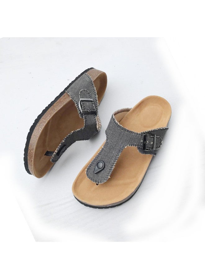 Slippers, New Summer Style Sandals, Women's Flip-flops, Soft Birkenstock Sequin Slippers, Beach Anti-slip Slippers