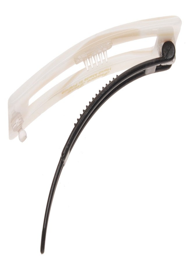 France Luxe Cutout Rectangle Plastic Tige Boule Barrette - Alba - Image 3