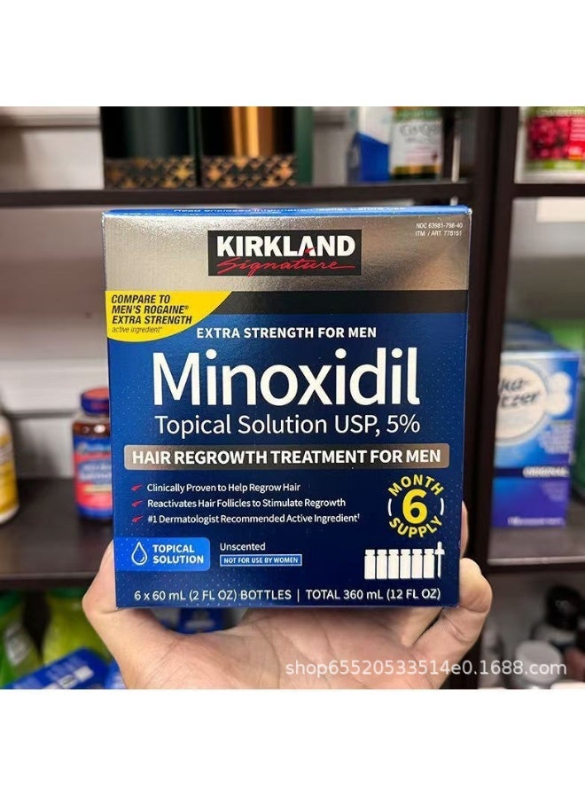 Kirkland Minoxidil Hair Regrowth Treatment for Men - Image 1