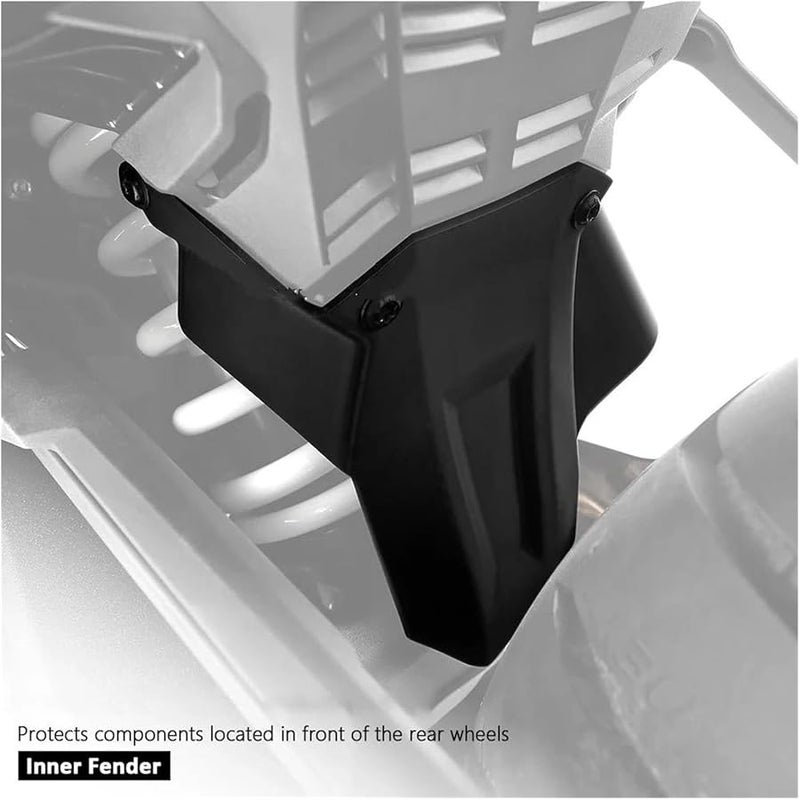 R1300GS Motorcycle Rear Wheel Mudguard Extension Cover Black - Image 5