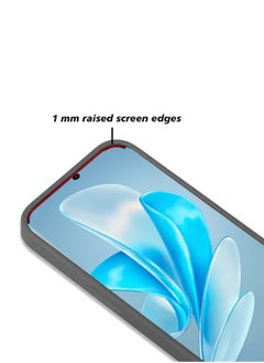 Wtech Soft Silicone Camera Folding Bracket Holder Stand Case Cover For Vivo V29 5G 2023 Grey  - Image 3