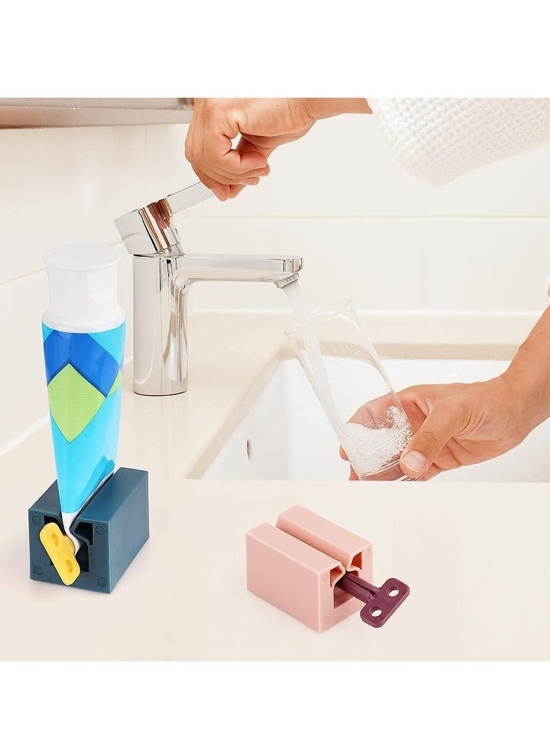 Oasisgalore 3 PCS Toothpaste Squeezer Rolling Toothpaste Tube Squeezer with Frosted Handles，Save Toothpaste and Creams - Image 5