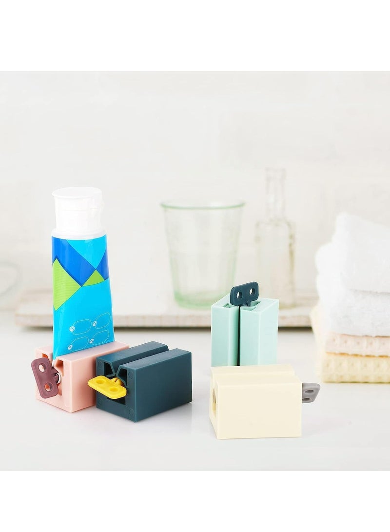 Oasisgalore 3 PCS Toothpaste Squeezer Rolling Toothpaste Tube Squeezer with Frosted Handles，Save Toothpaste and Creams - Image 3