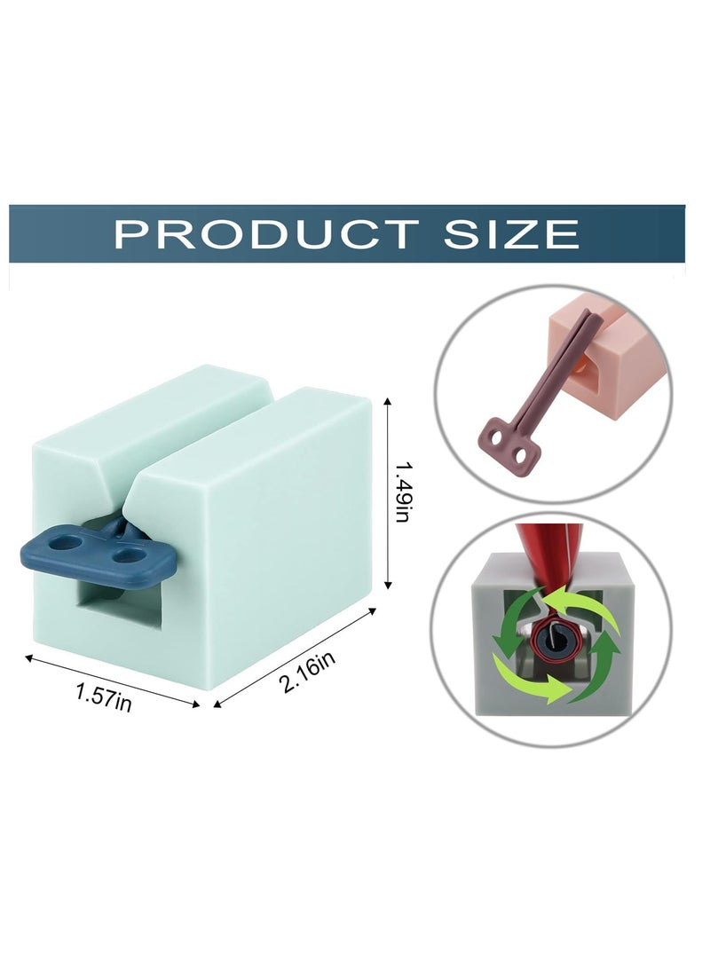 Oasisgalore 3 PCS Toothpaste Squeezer Rolling Toothpaste Tube Squeezer with Frosted Handles，Save Toothpaste and Creams - Image 2
