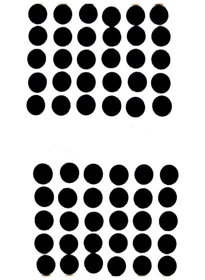 Sunaina بنديس دائري أسود متطابق للنساء مقاس 2 (حجم 11 مم، عبوة من 180 بنديس) - Image 2