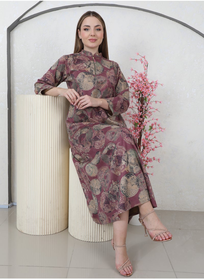 Bint Al Bilad Bint al Bilad Ready-to-Wear Winter Jalabiya - Elegant Shamara Design | Comfortable Casual winter jalabiya for Party Wear  - Image 4