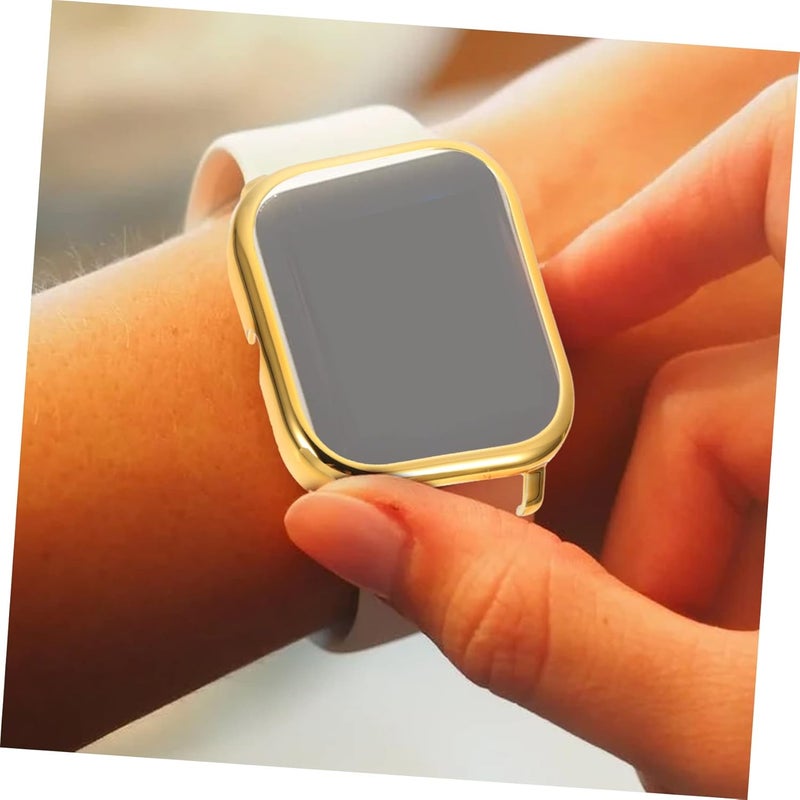 Watch Protective Case for Elegant Pc Cover Scratch-resistant Frame Stylish Watch Accessories Easy Installation Removal - Image 3