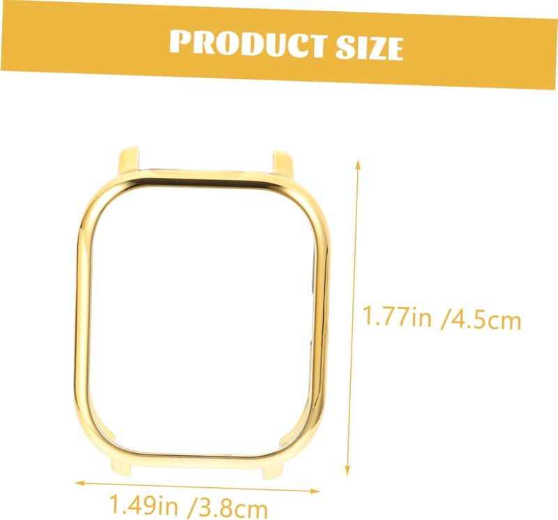 Watch Protective Case for Elegant Pc Cover Scratch-resistant Frame Stylish Watch Accessories Easy Installation Removal - Image 2