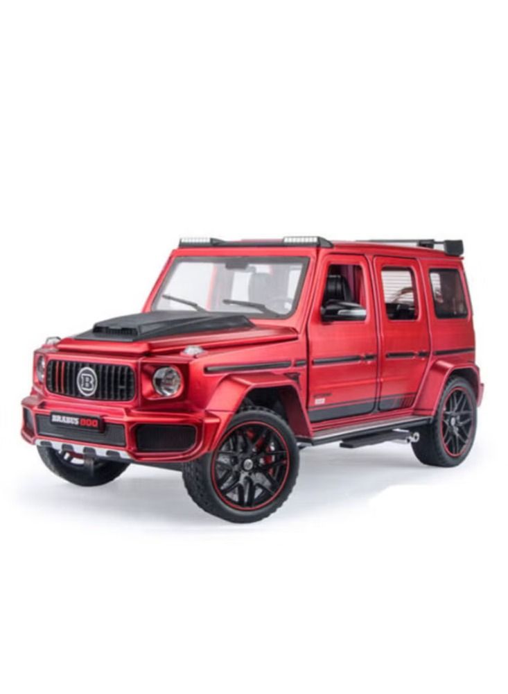 Dream Zone نموذج مرسيدس بنز برابوس G800 من سبائك الألمنيوم مقاس 1:24 (أحمر) - Image 1