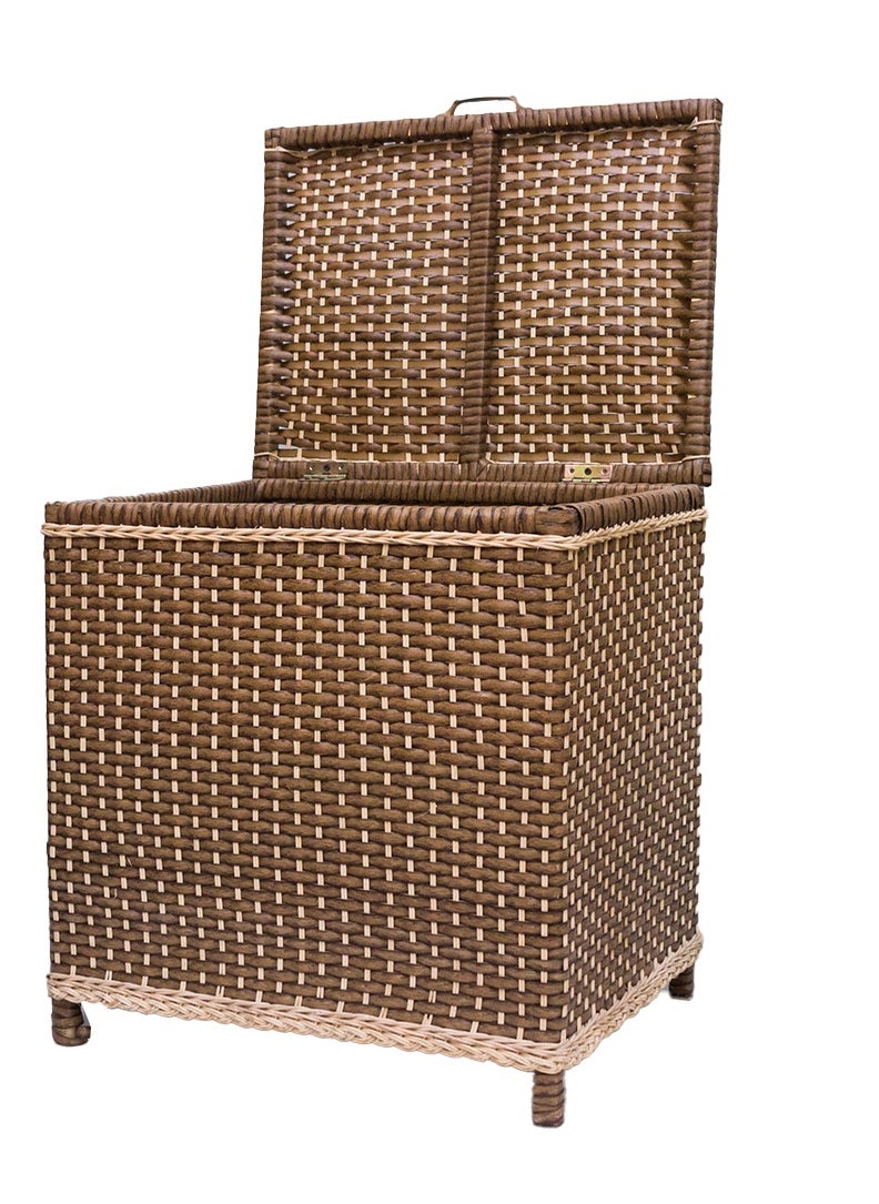 Handmade - Multipurpose large storage bamboo & rattan basket for kids toys laundry or miscellaneous items - Image 1