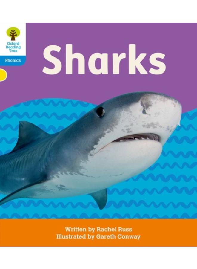 Oxford Reading Tree: Floppy's Phonics Decoding Practice: Oxford Level 3: Sharks 