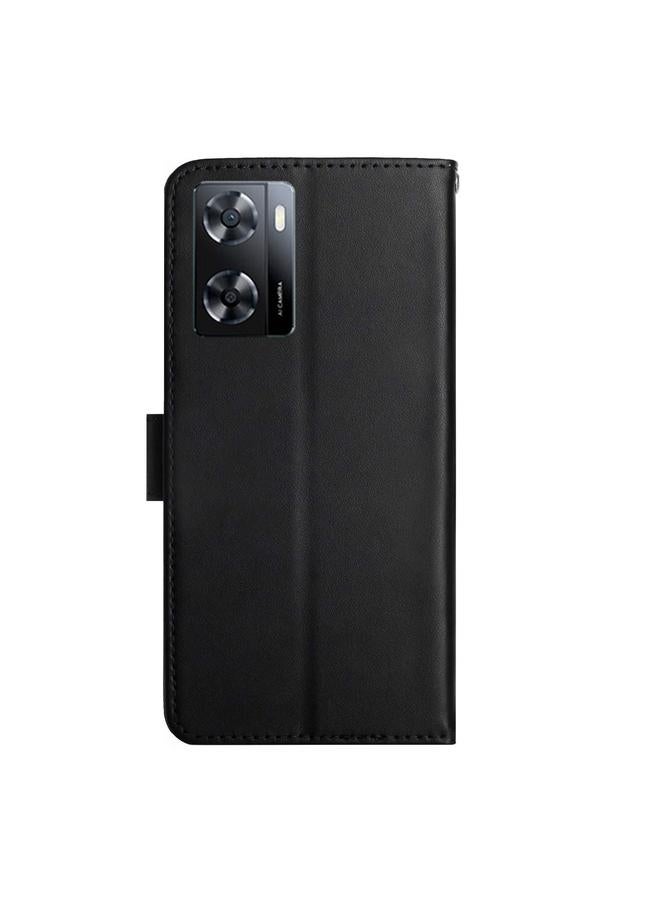S-TOP Case For OnePlus Nord N300 Genuine Leather Fingerprint-proof Flip Phone Case - Image 3