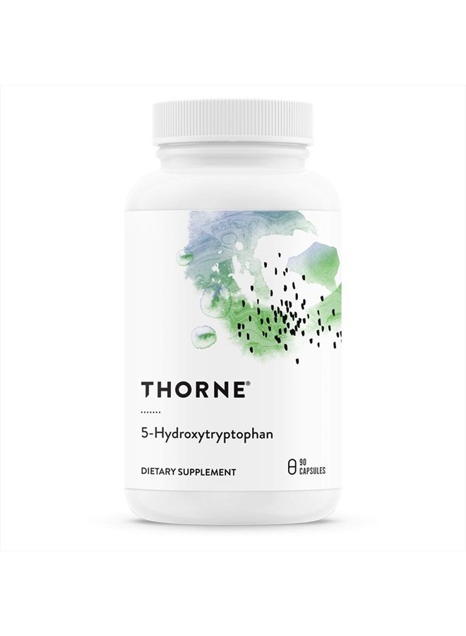 Thorne 5-هيدروكسي تريبتوفان (5-HTP) - دعم السيروتونين للنوم وإدارة التوتر - 90 كبسولة - Image 1