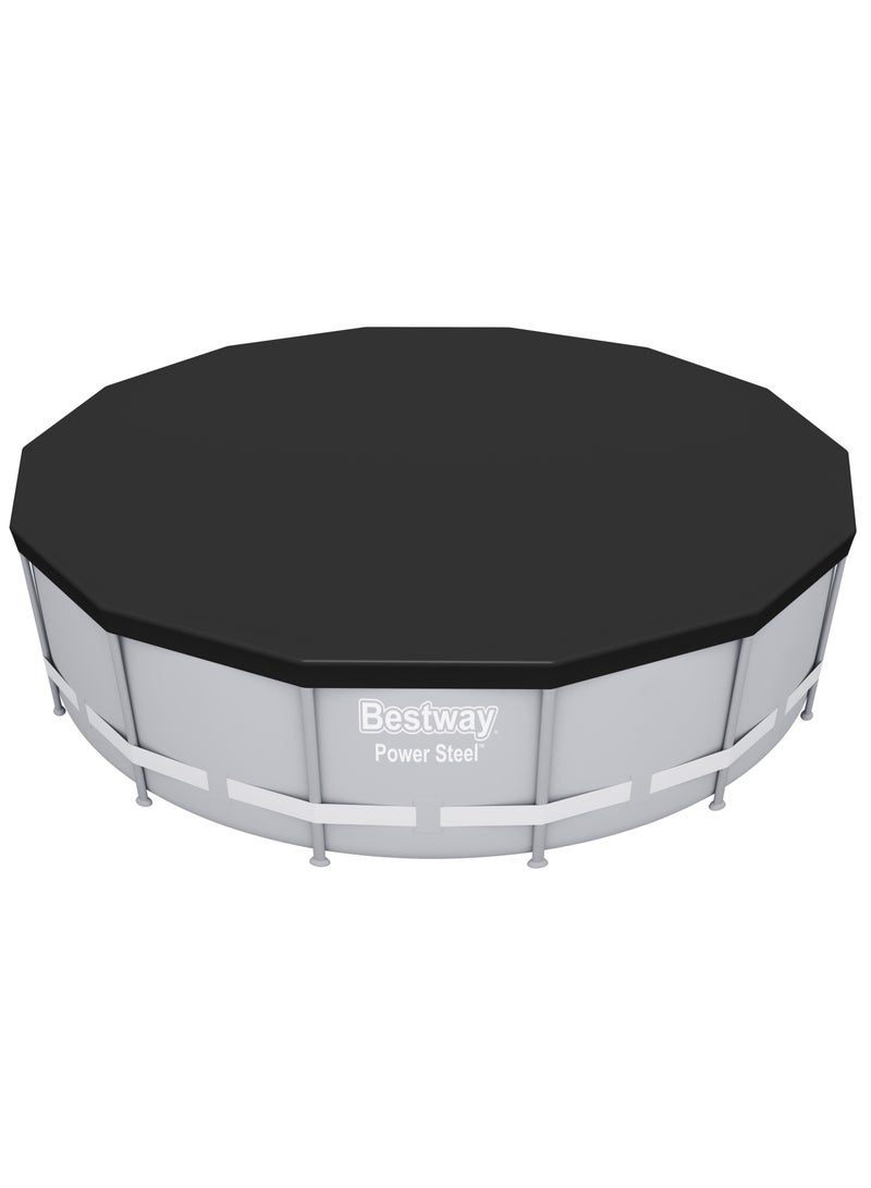 Bestway Bestway Flow Clear PVC Pool Cover 427cm | Power Steel Swimming Pool Cover  - Image 3