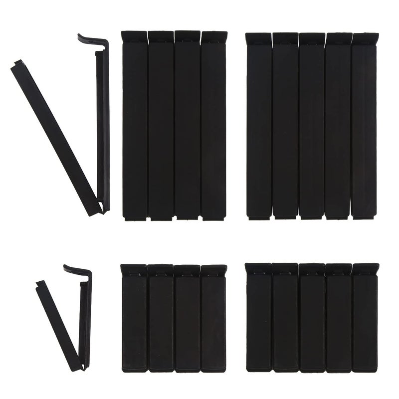 DIYASY Food Bag Clips,30 Pack Plastic Snack Sealing Clip for Food Storage & Packages Assorted Sizes - Image 1