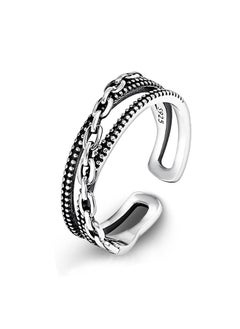 Open Adjustable Rings Set Unisex Stacking Ring Stackable Jewelry Gift Finger Rings for Women Men Girls Boys 6pcs Silver - pzsku/ZFB01F39709C858F62AB4Z/45/_/1733472834/33e7392e-5617-4e23-bb61-04d4641d8277