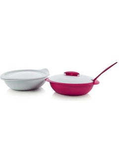 Tupperware Stylish Serving Plate 1.5l Cherry  - Image 3