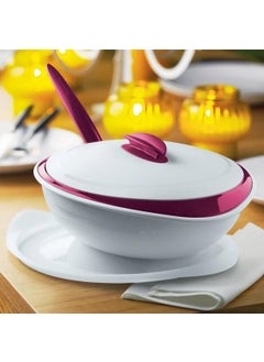 Tupperware Stylish Serving Plate 1.5l Cherry  - Image 5