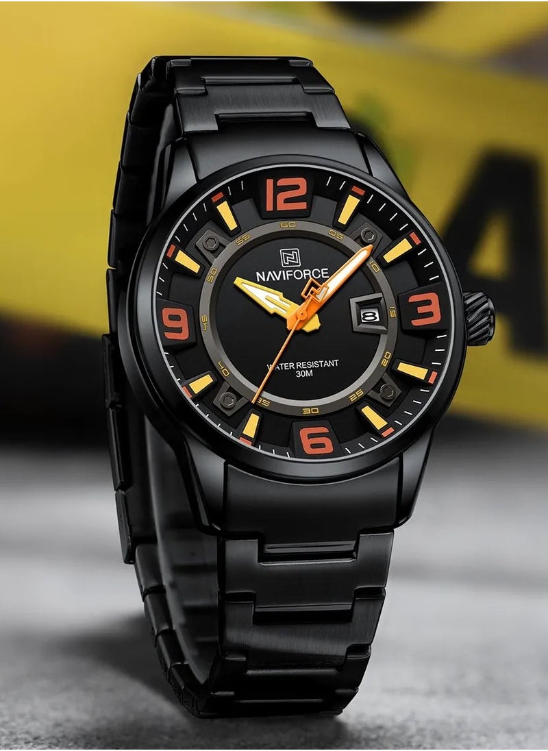 NAVIFORCE - NAVIFORCE NF8044 Velocity Vista Watch for Men, Stainless Steel Watch-2024 - Image 1