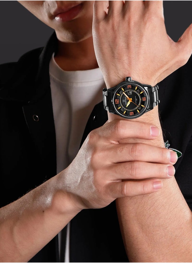 NAVIFORCE - NAVIFORCE NF8044 Velocity Vista Watch for Men, Stainless Steel Watch-2024 - Image 1