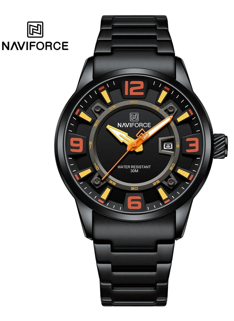 NAVIFORCE - NAVIFORCE NF8044 Velocity Vista Watch for Men, Stainless Steel Watch-2024 - Image 1