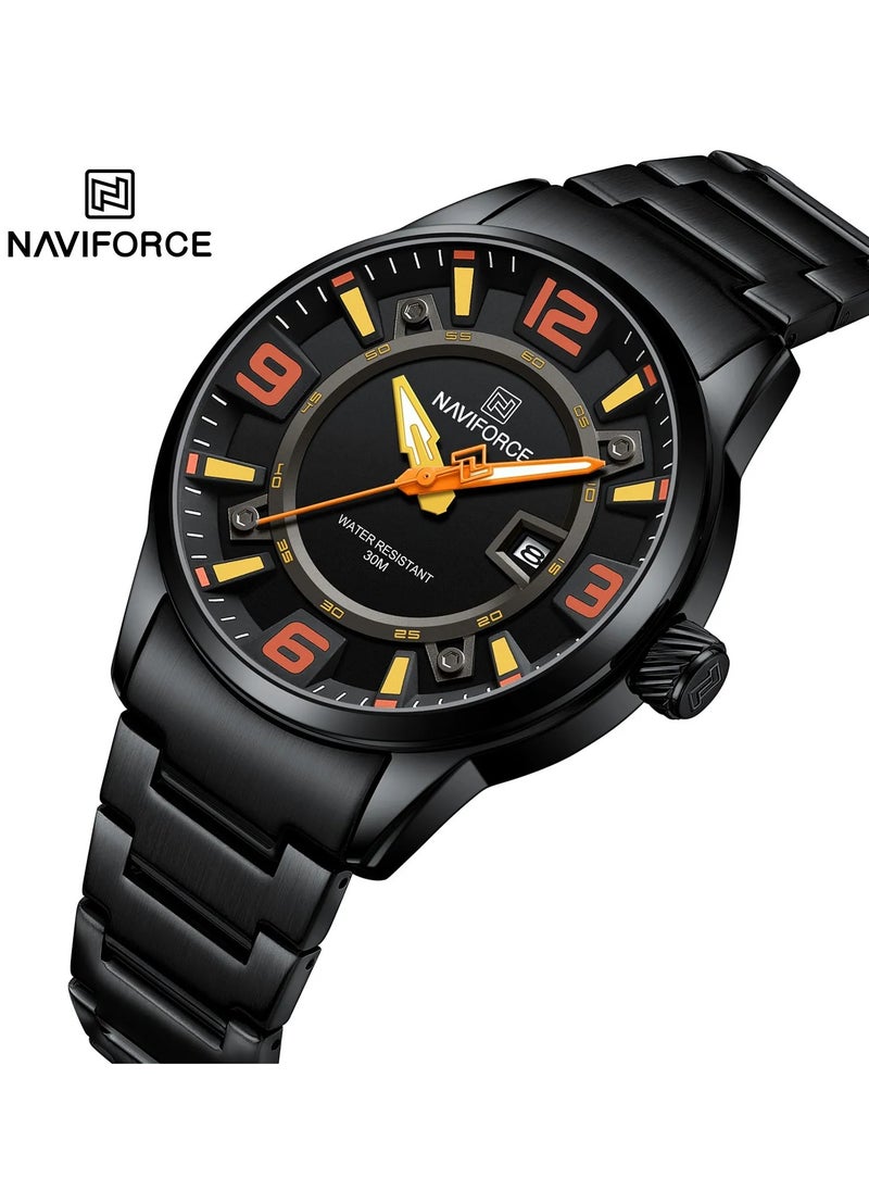 NAVIFORCE - NAVIFORCE NF8044 Velocity Vista Watch for Men, Stainless Steel Watch-2024 - Image 1