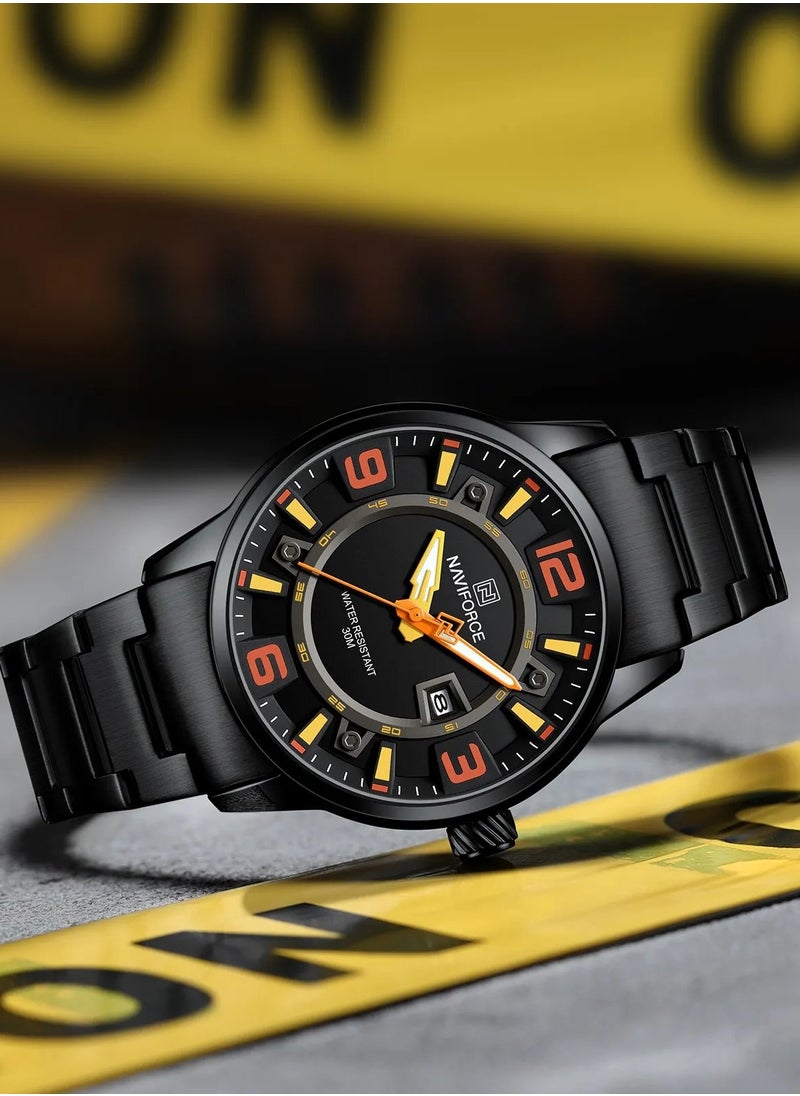 NAVIFORCE - NAVIFORCE NF8044 Velocity Vista Watch for Men, Stainless Steel Watch-2024 - Image 1