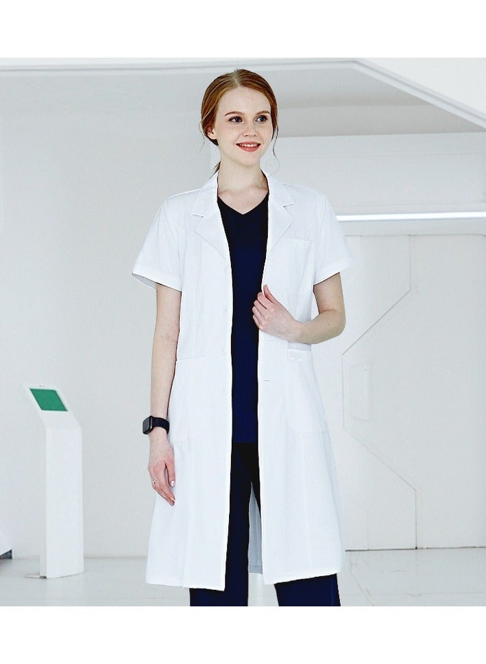 KUYING Summer Style Lab Coat For Door-To-Door Medical Work Clothes  - Image 1