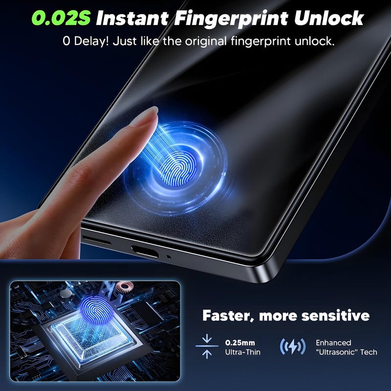 SPCORE Tempered Glass Screen Protector Compatible for Nothing CMF Phone 1 (Black) Edge to Edge Coverage with Easy Installation Kit - Image 2