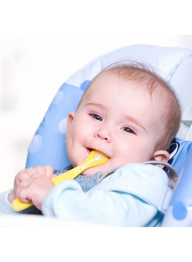 Plaskidy Plastic Toddler Spoons - Set of 16 Kids Spoons BPA Free/Dishwasher Safe - Image 5