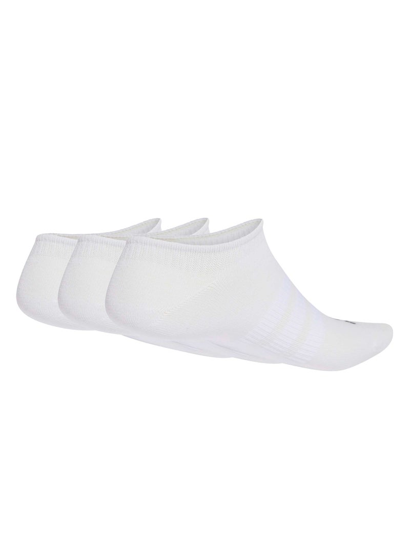 Adidas THIN&LIGHT SPORTSWEAR NO SHOW SOCKS 3 PAIR PACK - Image 3