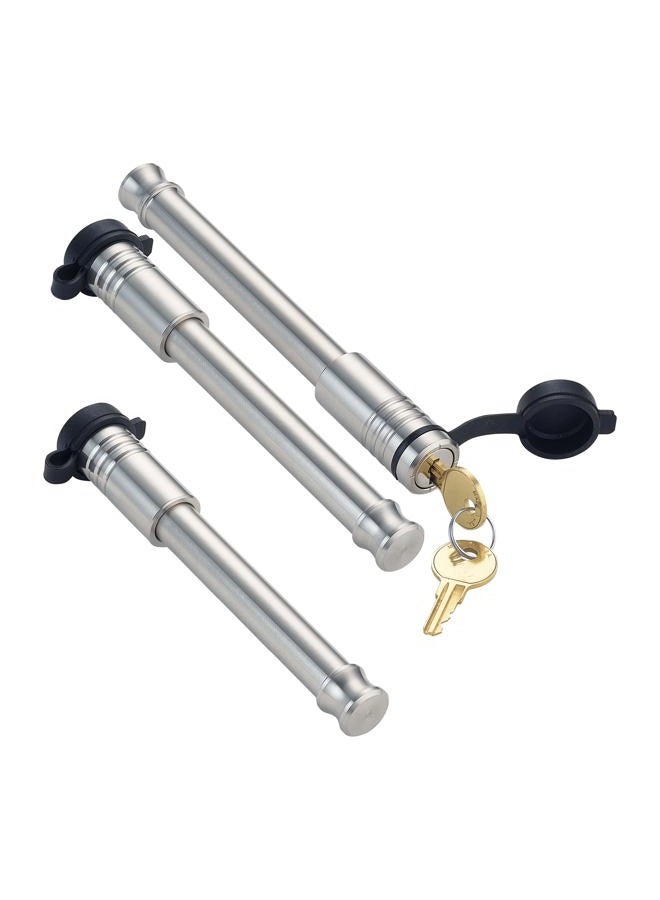 InfiniteRule Security 61660 | 3 Pack Mixed 3.0, Keyed Alike, Hitch Locks Compatible with B&W 2" & 2.5" Tow & Stow 10K LB & 18K LB - Includes Lock for 3.0" Receiver - Image 1