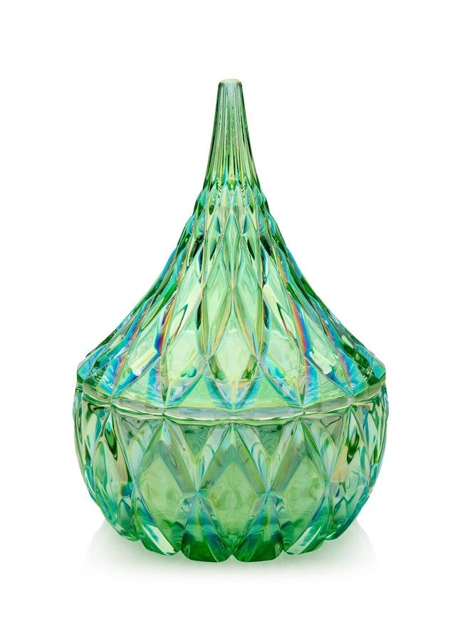Godinger Hershey Candy Dish, Chocolate Dish, Crystal Decor (Green) Living Room & Dining Room Decor
