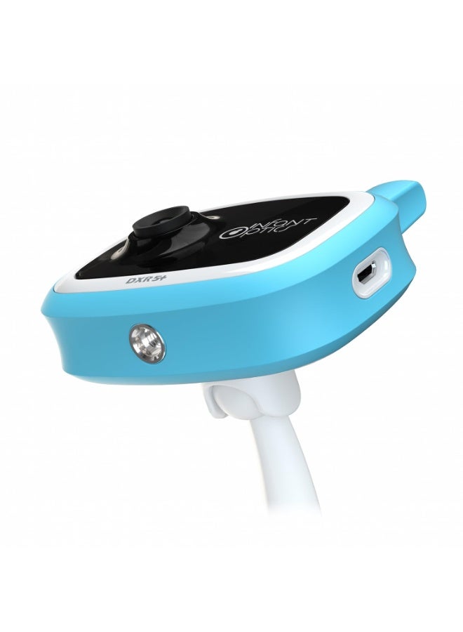 إنفانت أوبتكس جهاز مراقبة الأطفال بالفيديو المحمول Infant Optics DXR-5+، أزرق/أبيض - Image 5