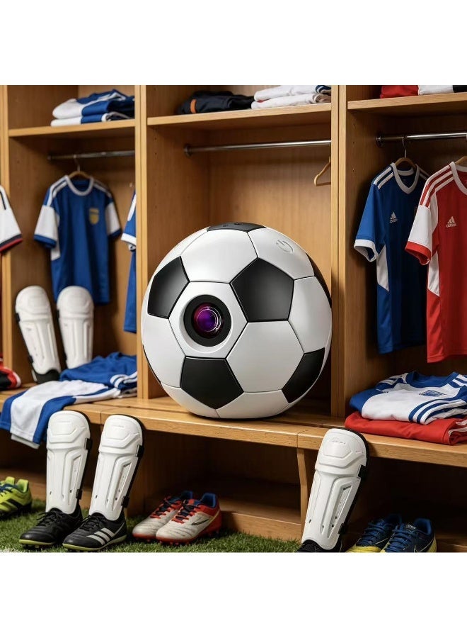 Mini Football Camera 1080P HD Sports WIFI Camera Auto Focus Portable Wireless Keychain Camera Outdoor Photography Backpack Charm World Cup Gift - Image 4