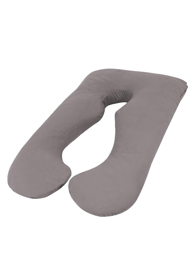 Toy Box Pregnancy Pillows for Sleeping, Full Body Pillow Comfort Maternity Pillow with Zipper Removable Velvet Cover - Support for Back, Hips, Legs, Belly for Pregnant Women  - Image 2