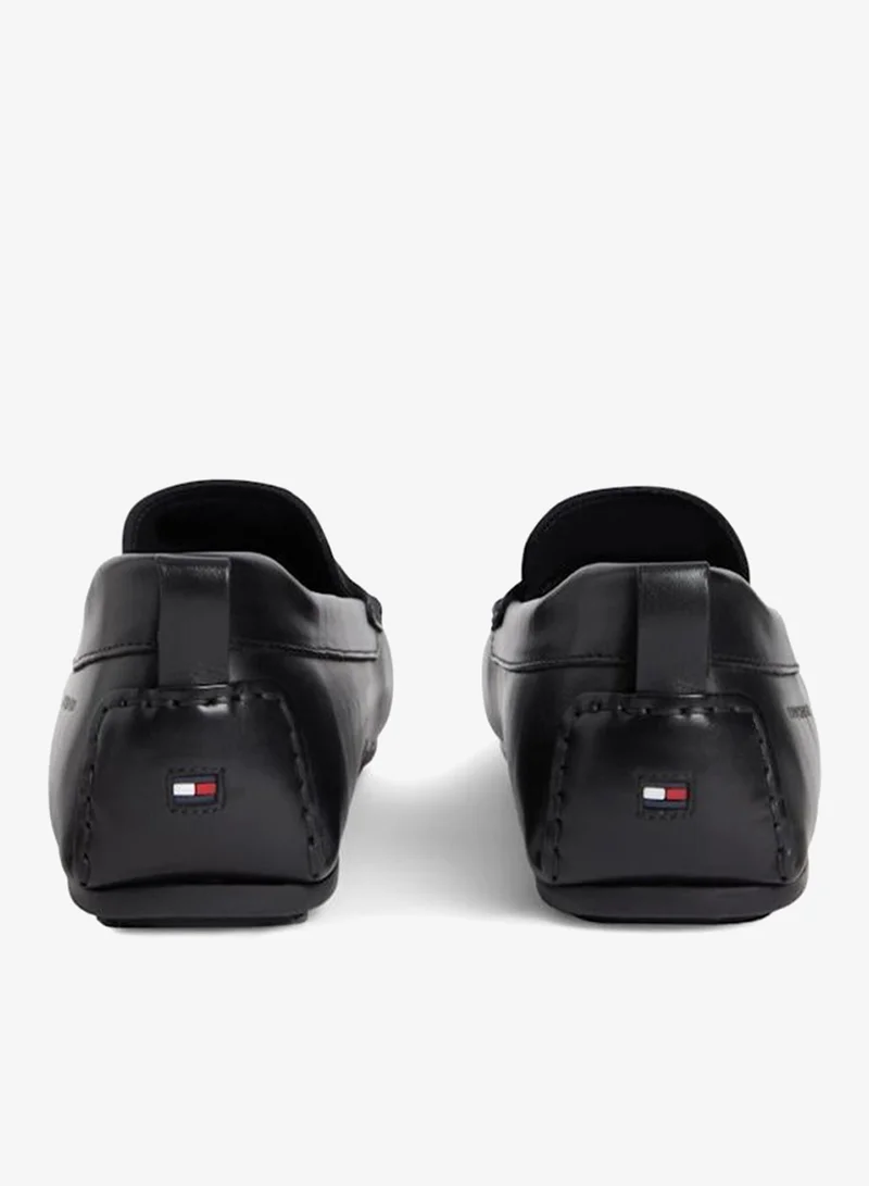 TOMMY HILFIGER Black Core  Leather Driver for Men | Best Price UAE