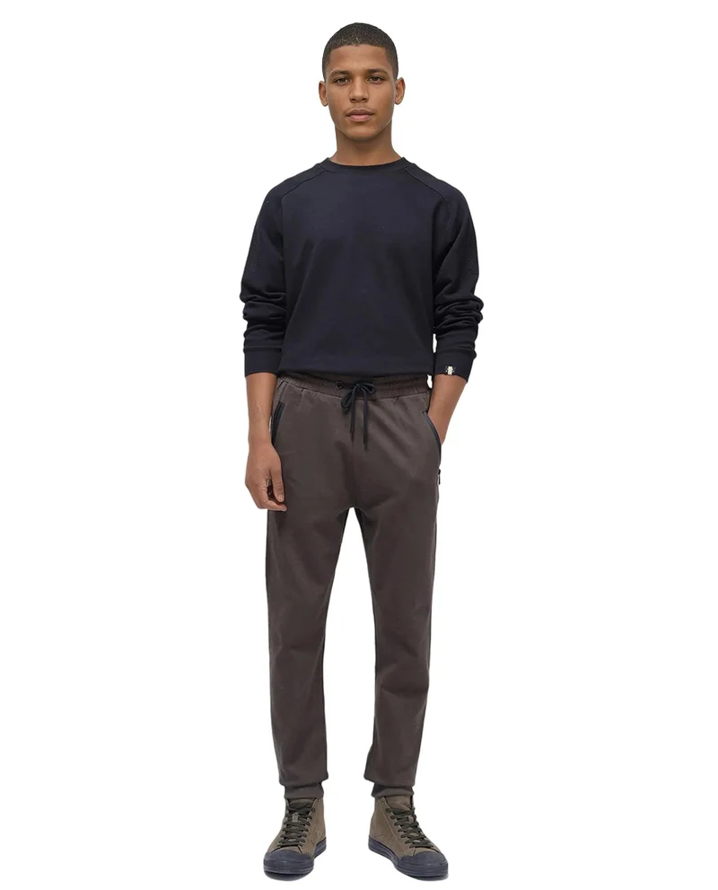 Rare Rabbit Men's Heavy Weight Solid Track Pant