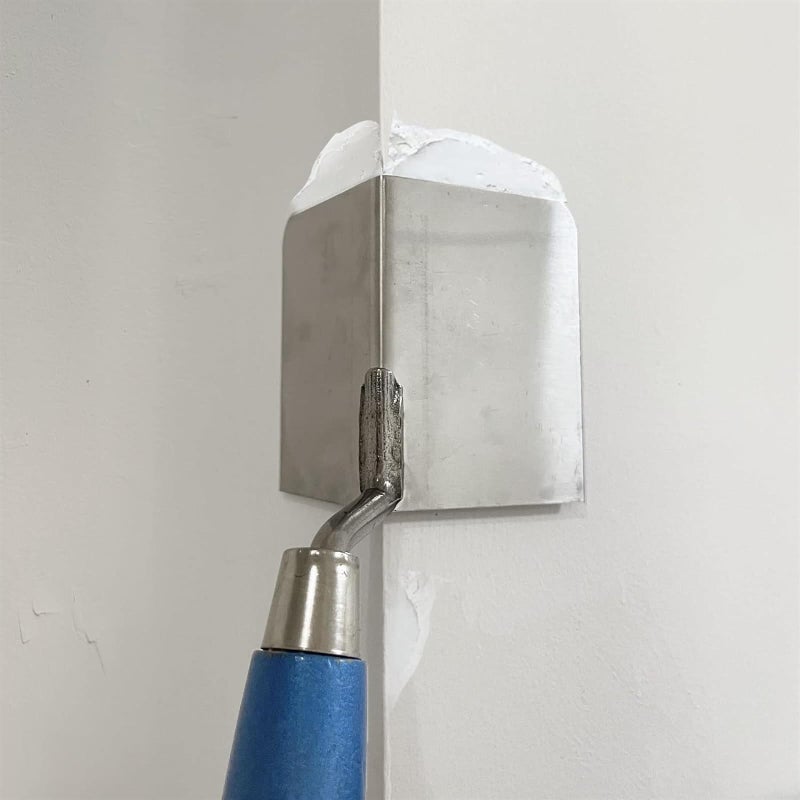 يُسلِّم مجموعة أدوات زوايا الجدران الجبسية، سكين زاوية خارجية 5 بوصات وسكين زاوية داخلية 3.5 بوصات، بمقبض مريح - مجرفة زاوية خارجية وداخلية من الفولاذ المقاوم للصدأ (ملون) - Image 5