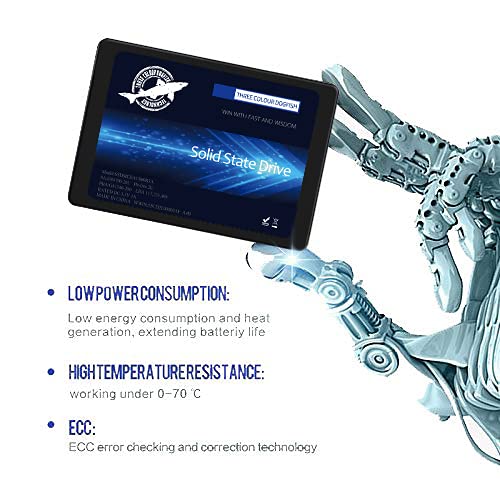 THREE COLOUR DOGFISH SSD 2.5 SATA III 64GB Dogfish High Performance Internal Solid State Drive for Desktop Laptop 10 Unit Package Pack [64GB(10 Packs),2.5-SATA3] - Image 3