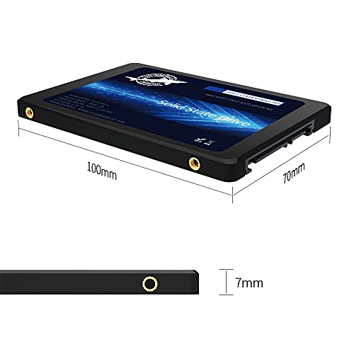 THREE COLOUR DOGFISH SSD 2.5 SATA III 64GB Dogfish High Performance Internal Solid State Drive for Desktop Laptop 10 Unit Package Pack [64GB(10 Packs),2.5-SATA3] - Image 2