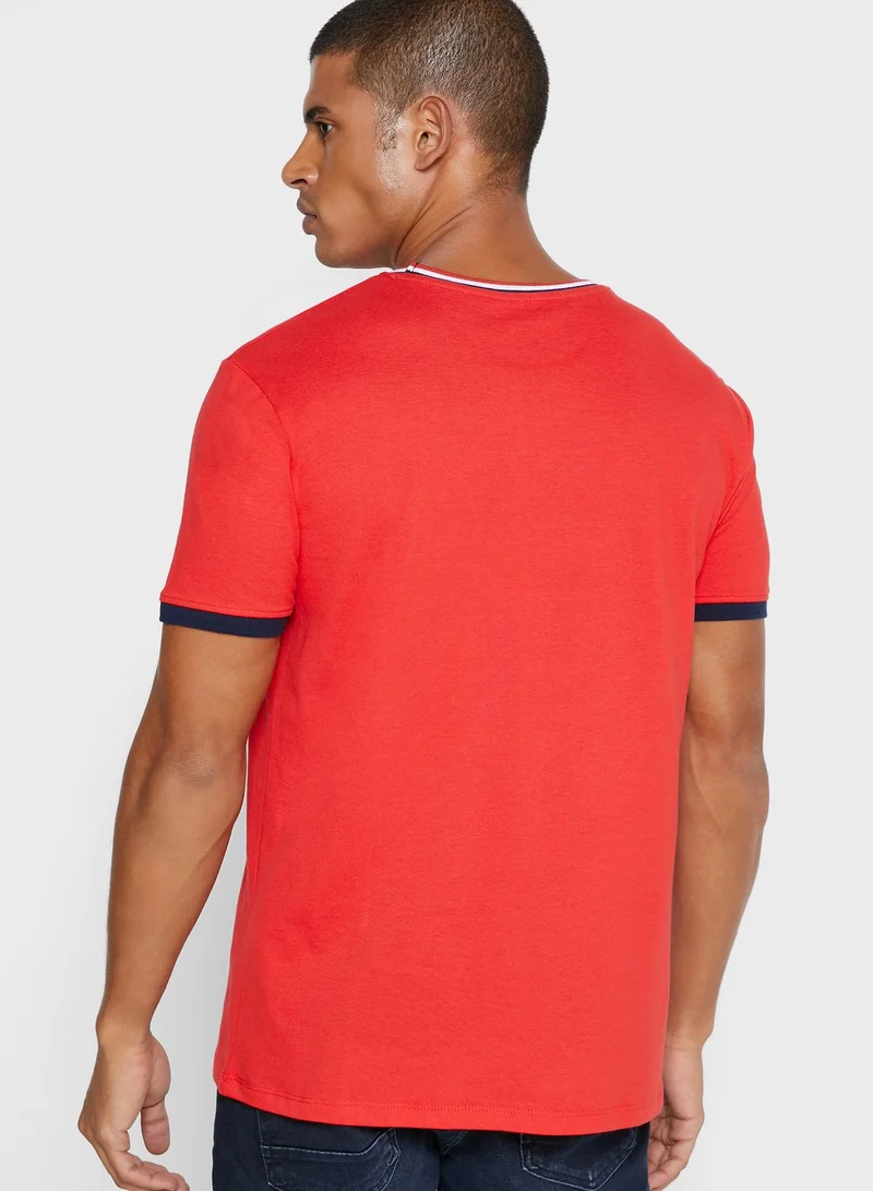 DeFacto Summer Paradise Crew Neck T-Shirt