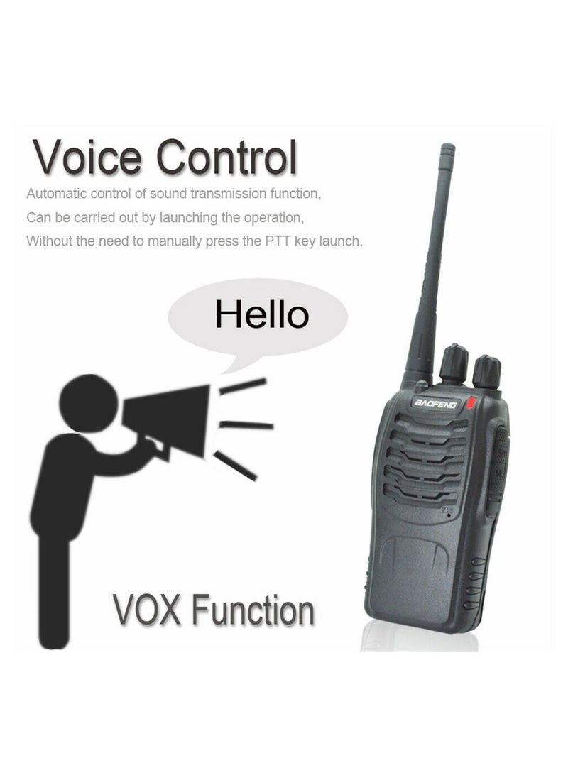 عرض خاص: قطعتان من أجهزة الراديو FM عالية الطاقة بقدرة 5 واط مع 128 قناة. - Image 4