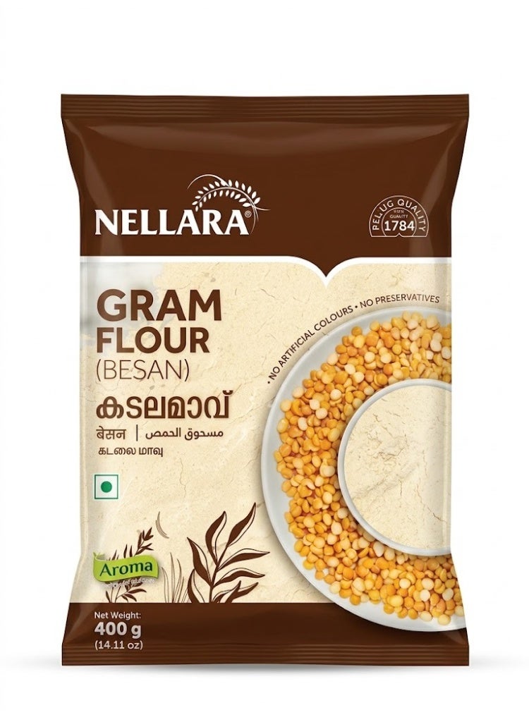 Nellara Besan (Chana Powder) 400 Gm