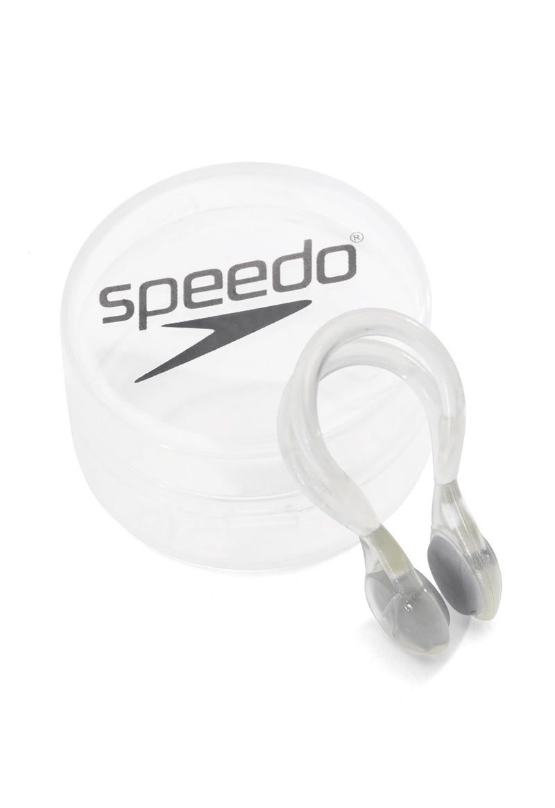 Speedo Unisex Swim Nose Clip Liquid Comfort Clear One Size